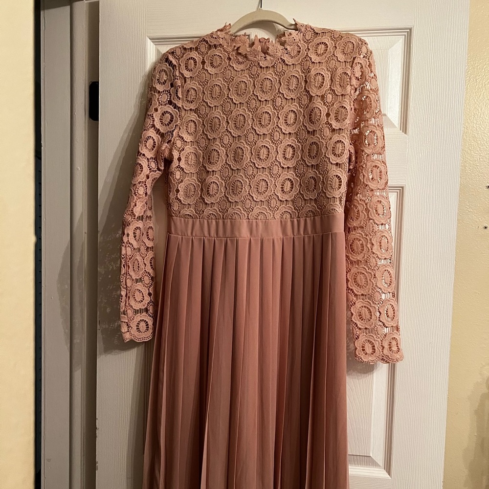 XL Arabella Dress Ivy City Co in Blush